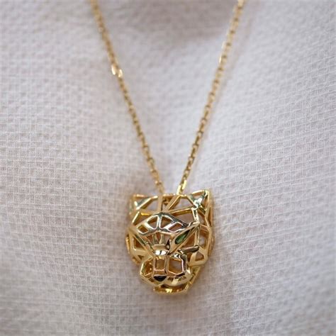 jaguar necklace cartier|luxury panther necklace.